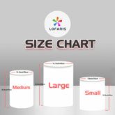 Lofaris Little Study Patterns Round Back To School Backdrop Kit